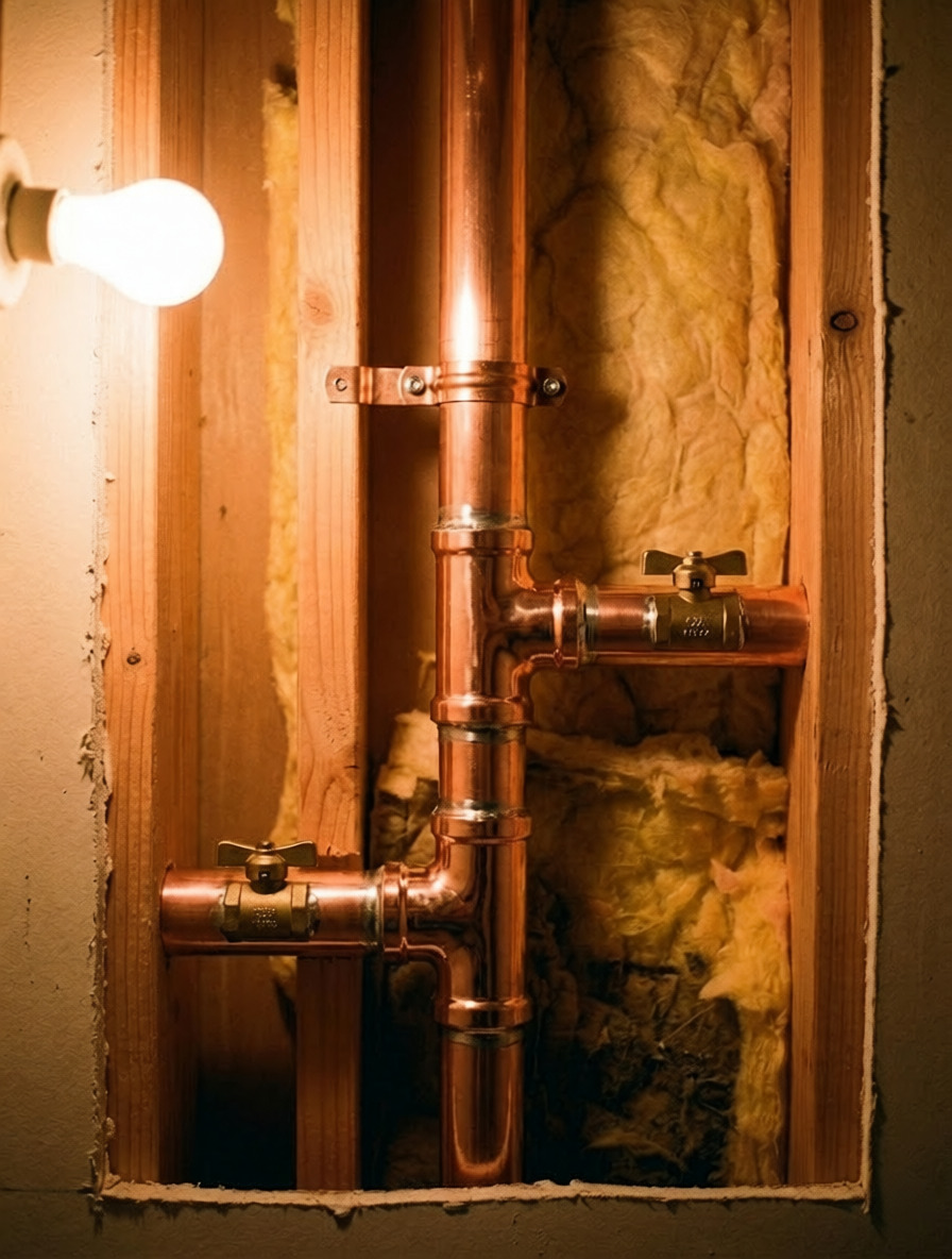 New copper repipe